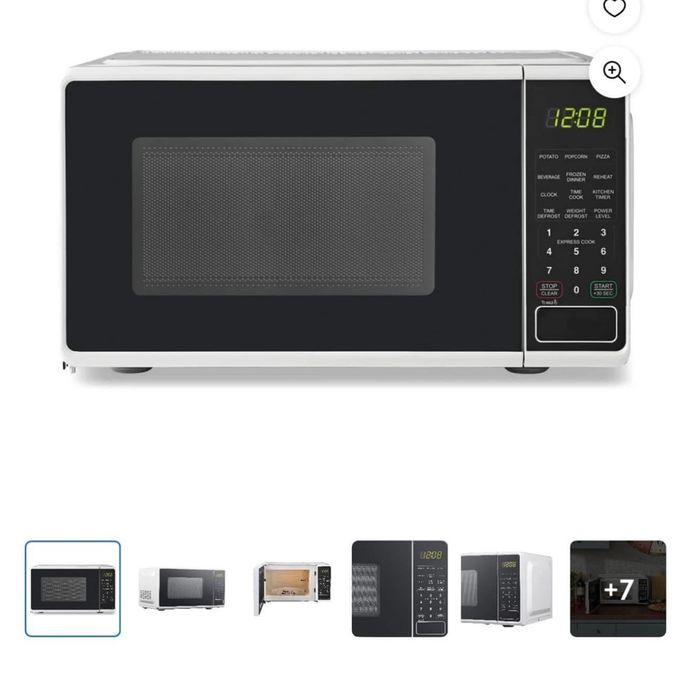 COPY - Black Microwave Oven